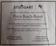eine Anzeige